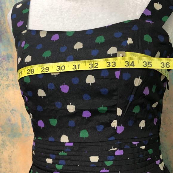NWT 📌Freebird by Steven Cute Design  "Tiny Trees"  Work to Weekend Dress - Picture 10 of 13
